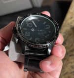 Men’s Nixon 51-30 Watch Black / Black Chronograph 300M