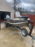 2007 Sylvan 1400 sport troller