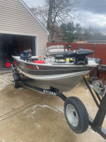 2007 Sylvan 1400 sport troller