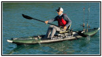 NEW Sea Eagle 385 Fast Track Angler Kayak w/ Extra Seat