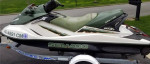 2002 SEA-DOO GTX DI 3-seater WAVE-RUNNER w/Trailer