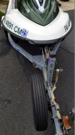 2002 SEA-DOO GTX DI 3-seater WAVE-RUNNER w/Trailer