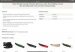 Old Town Saranac 160 Canoe & Thule Brackets