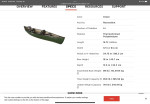 Old Town Saranac 160 Canoe & Thule Brackets