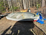 Fiber glass boat