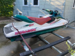 2 Sea Doo jet skis, and double trailer...
