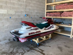 2 Sea Doo jet skis, and double trailer...