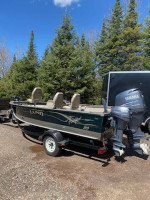 Lund 17 ft Angler SS Boat