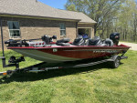 2021 Tracker Pro 190 Tournament Edition fishing boat