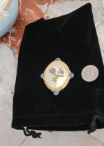 Beautiful Vintage Abalone Brooch