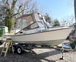 Shamrock 20’ Fishing Boat - Walk-Thru - Inboard - Keel Drive - Galvani