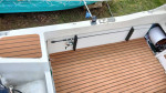 Tri-hull fishing boat