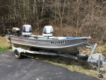 Aluminum Boat with Trailer