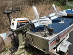Aluminum Boat with Trailer