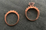 Diamonique Ring and Band