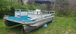 Premier 24 Ft Pontoon Boat 1993 NICE MAKES A GREAT DOCK