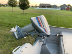 14 Ft Aluminum Boat & Motor