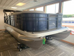 2023 Bennington 21' pontoon w/50hp engine & trailer- blackout package