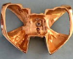 14K Diamond BOW Pendant/SLIDE