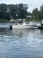 Tidewater 216 Center Console with trailer