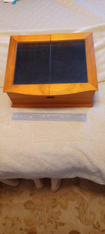 WOODEN DISPLAY CASE