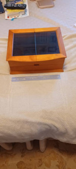 WOODEN DISPLAY CASE
