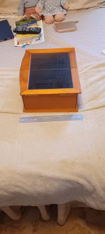 WOODEN DISPLAY CASE
