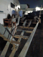 BOAT TRAILER ALUMINUM 2 AXLES