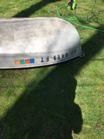 12 foot boat and 6 HP Johnson