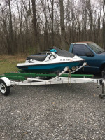 3 person jetski and Double trailer