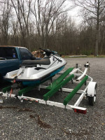 3 person jetski and Double trailer