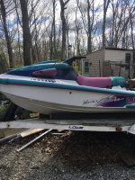 3 person jetski and Double trailer