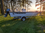Indestructible, unsinkable Triumph 1700 Skiff **Best Crabbing/Fishing