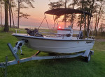 *** Triumph 1700 Skiff *** Best crabbing /fishing center console ever!