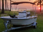 *** Triumph 1700 Skiff *** Best crabbing /fishing center console ever!
