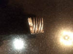 Silver Coil Ring, 925