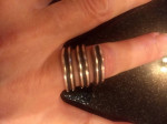 Silver Coil Ring, 925