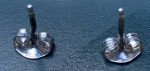 Vintage (but never worn) Silver Cross Earrings