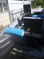 14' Sears Gamefisher w 10hp Toshiba w trailer