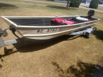 Jon Boat w/ 6hp Tohatsu Outboard