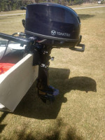 Jon Boat w/ 6hp Tohatsu Outboard