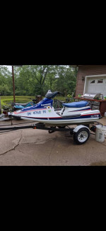 Kawasaki JetSki W Title And Trailer