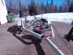 1987 tandem boat trailer in nice conditiopn