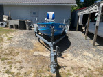 LOOK! VERY NICE 14 FT. WIDE ALUMINUM BOAT!