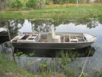 17' SEA NYMPH BASS ATTACKER MODEL AND TRAILER