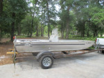 17' SEA NYMPH BASS ATTACKER MODEL AND TRAILER