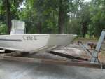17' SEA NYMPH BASS ATTACKER MODEL AND TRAILER