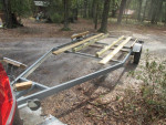 GREAT, WIDE TRAILER FOR SKIFF, AIRBOAT OR ?????
