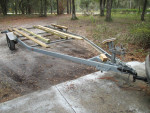 GREAT, WIDE TRAILER FOR SKIFF, AIRBOAT OR ?????