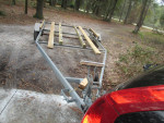 GREAT, WIDE TRAILER FOR SKIFF, AIRBOAT OR ?????